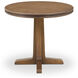 Charles 32 X 32 inch Brown Cafe Table